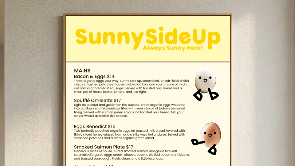 Sunny Side Up Project Image